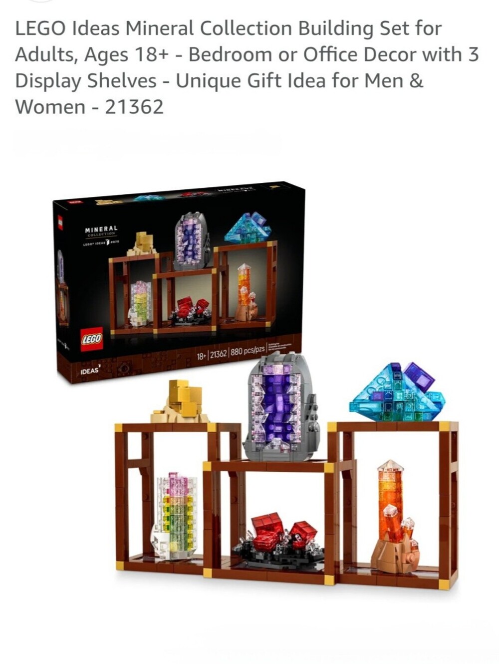 LEGO Mineral Collection 880-Piece Building Set NWT